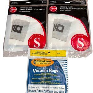 Type S Vacuum Cleaner Bags for Hoover Canister Vacuum 4010064S New in Package